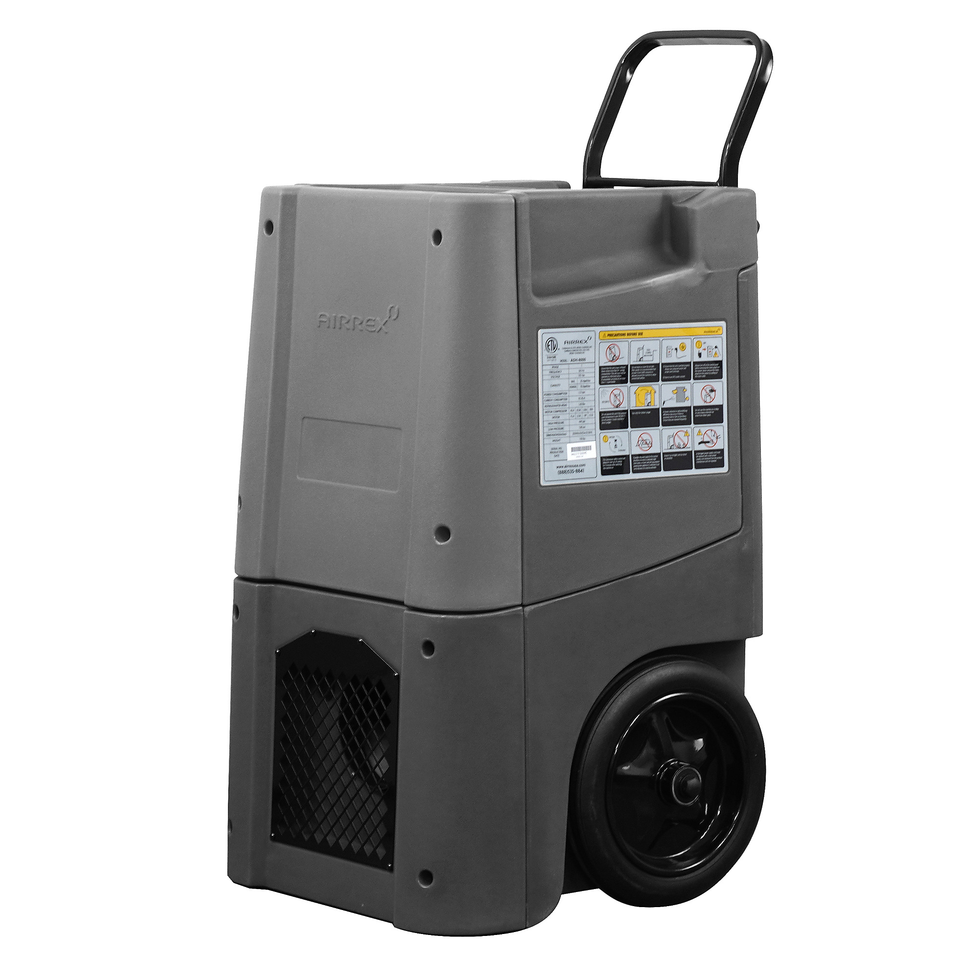 Airrex, Portable LGR Dehumidifier Model# ADH-8000R